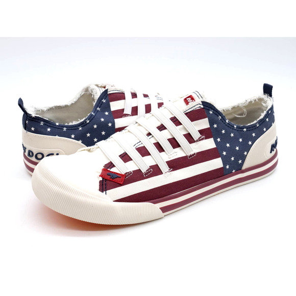 Rocket Dog Shoes Rocket Dog Joint Womens 95 Sneakers Stars Striped